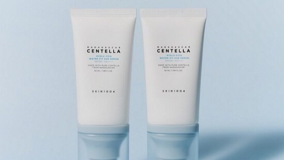 SKIN1004 Madagascar Centella Hyalu-Cica Water-Fit Sun Serum 50mL*2ea (Twin pack) - SKIN1004