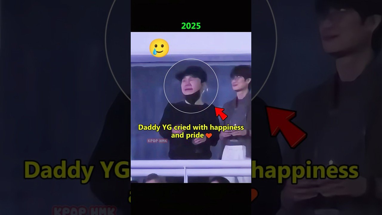 YG CEO cried when seeing Blackpink's reunion at Deadline world tour!!❤️ #blackpink #kpop #shorts