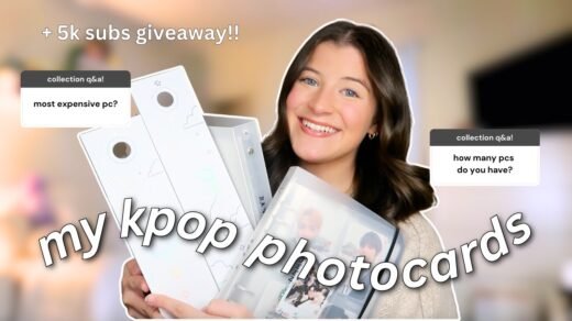 my entire k-pop photocard collection! | ateez, bts, enhypen, stray kids *5K subs giveaway*
