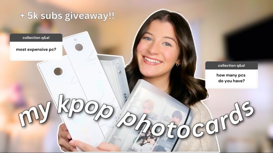 my entire k-pop photocard collection! | ateez, bts, enhypen, stray kids *5K subs giveaway*