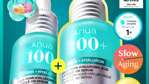 Anua PDRN Hyaluronic Acid Capsule 100 Serum 30ml Double Pack - Anua