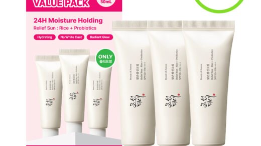 Beauty of Joseon Relief Sun Rice+Probiotics 50ml Triple Set - Beauty of Joseon