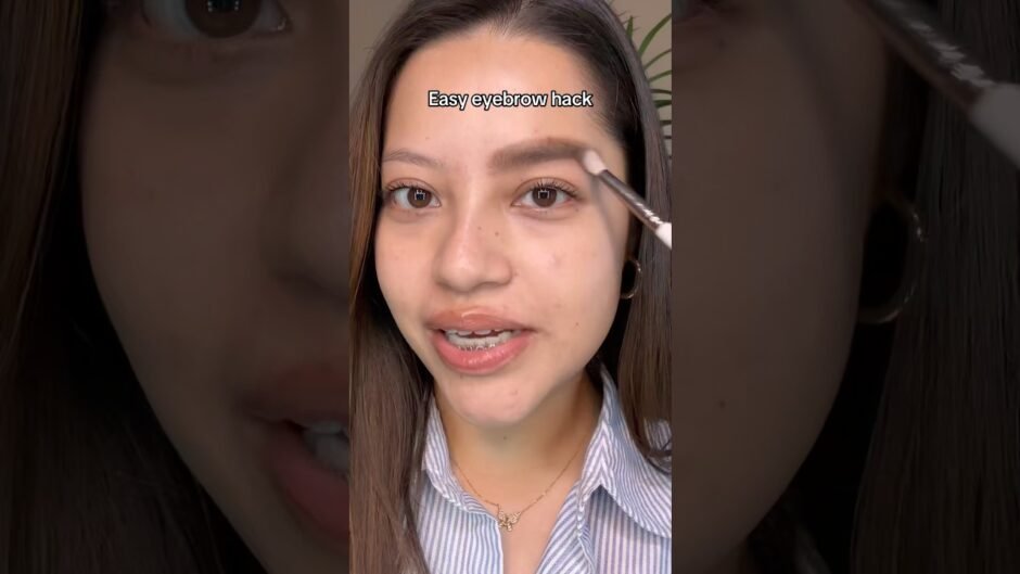 Easy eyebrow hack that saves you time and money 💞