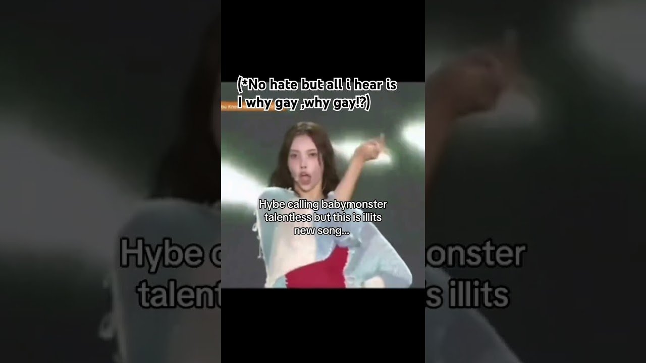 Sorry illit and hybe stans but this is a flop#illit #babymonster #hybe #yg #kpop@BABYMONSTER