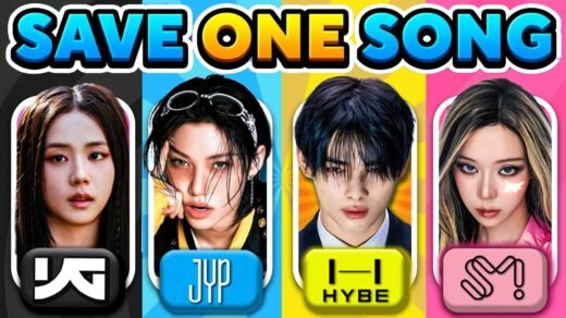 YG vs JYP vs HYBE vs SM 🔥 SAVE ONE SONG 🎶 KPOP QUIZ GAME 2025