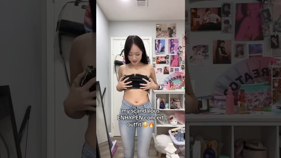 HOT 🔥 ENHYPEN Concert Outfit! #kpop #shorts #enhypen #fashion