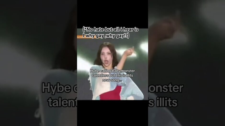 Sorry illit and hybe stans but this is a flop#illit #babymonster #hybe #yg #kpop@BABYMONSTER