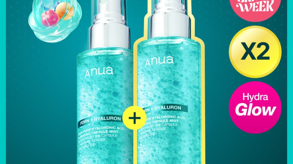 Anua PDRN Hyaluronic Acid Hydrating Capsule Mist 100ml Double Pack - Anua