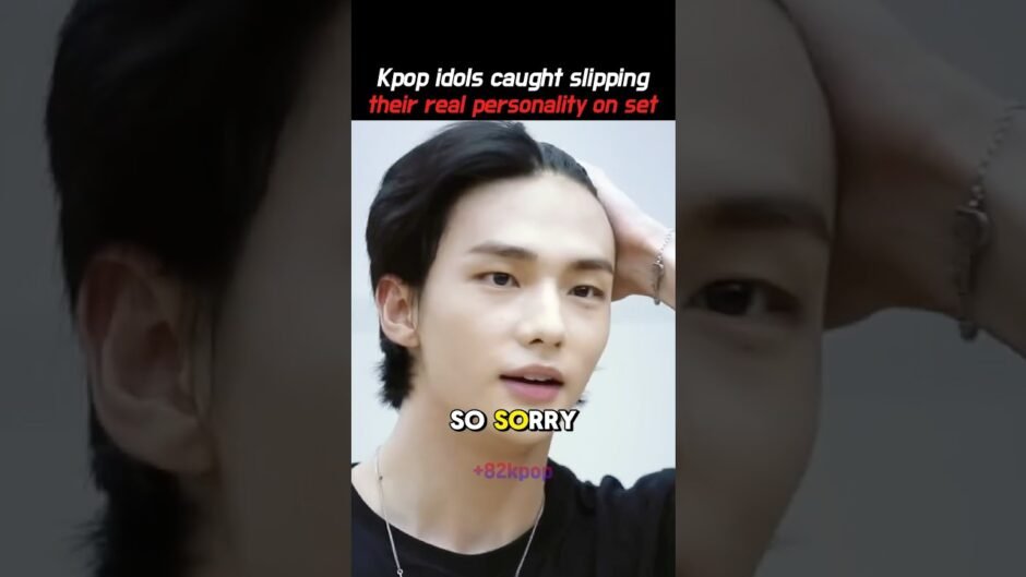Kpop idols caught slipping their real personality on set #kpop #kpopidol #kpopedit #straykids #zb1