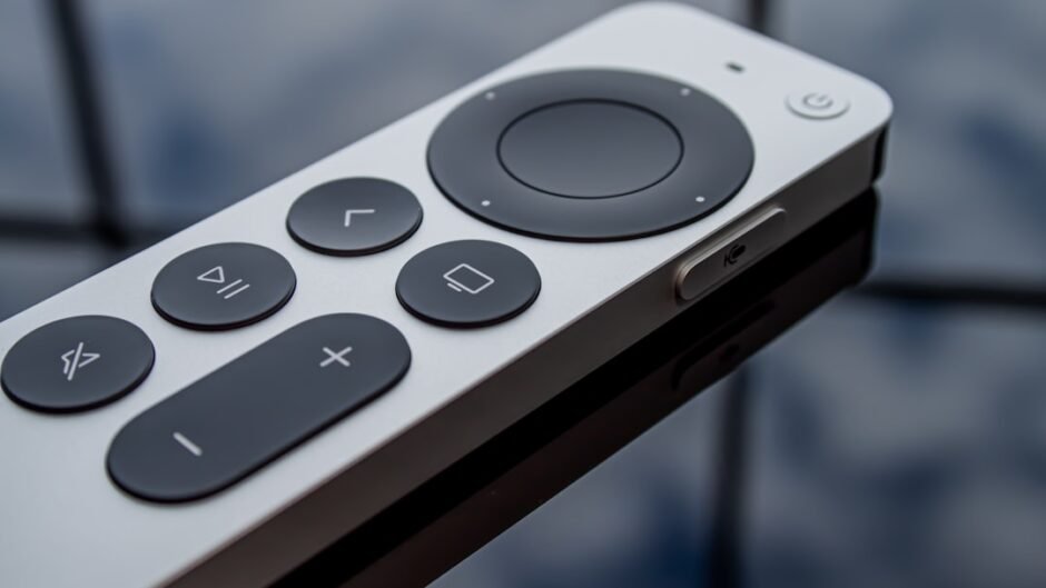 white and black remote control
