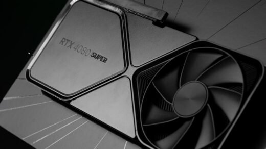 A close up of a fan on a computer