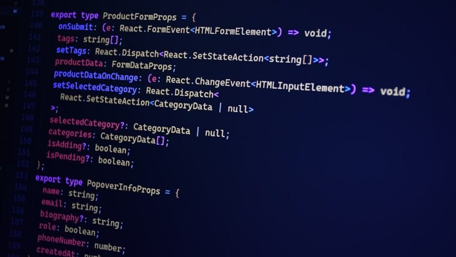 A computer screen with a bunch of lines on it