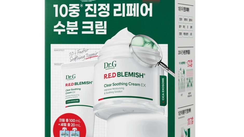 Dr.G Red Blemish Clear Soothing Cream EX 70ml Set (2 Options) - Dr.G