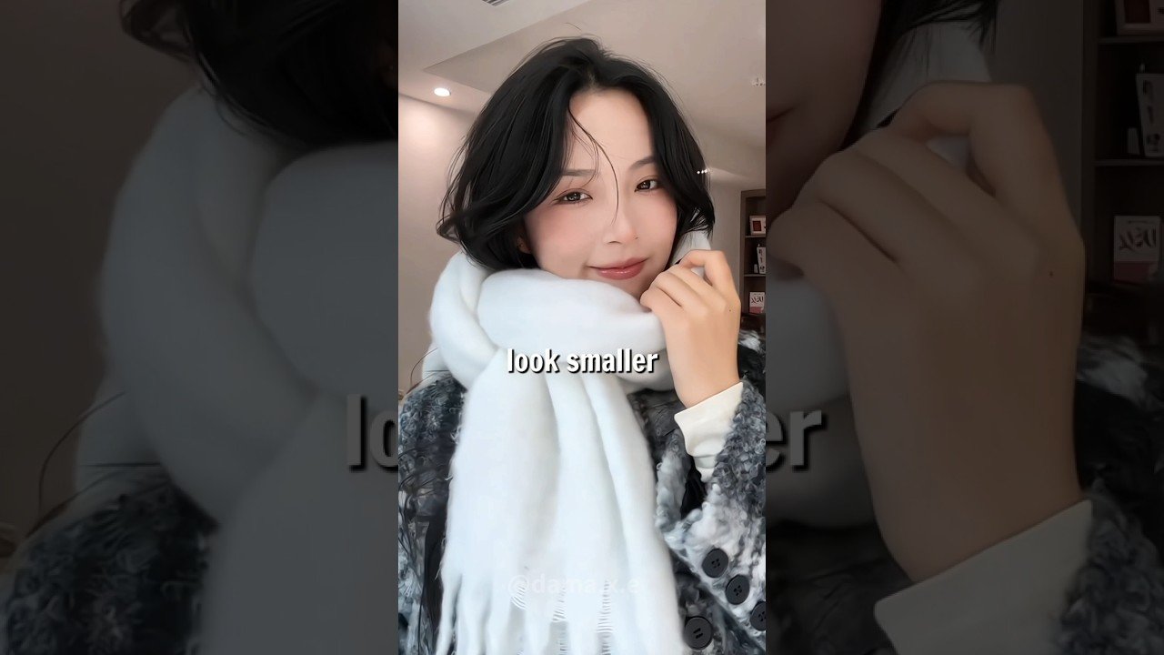 🧣How to Tie your Scarf in Winters 💡 Genius Scarf Hack