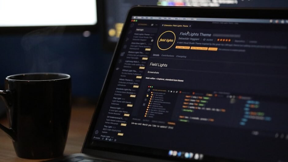 black samsung flat screen computer monitor