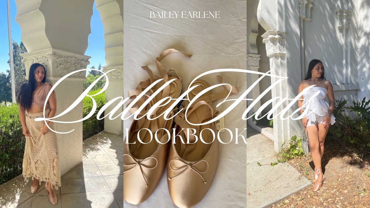 STYLING THE PERFECT BALLET FLATS | Ballet Core Lookbook