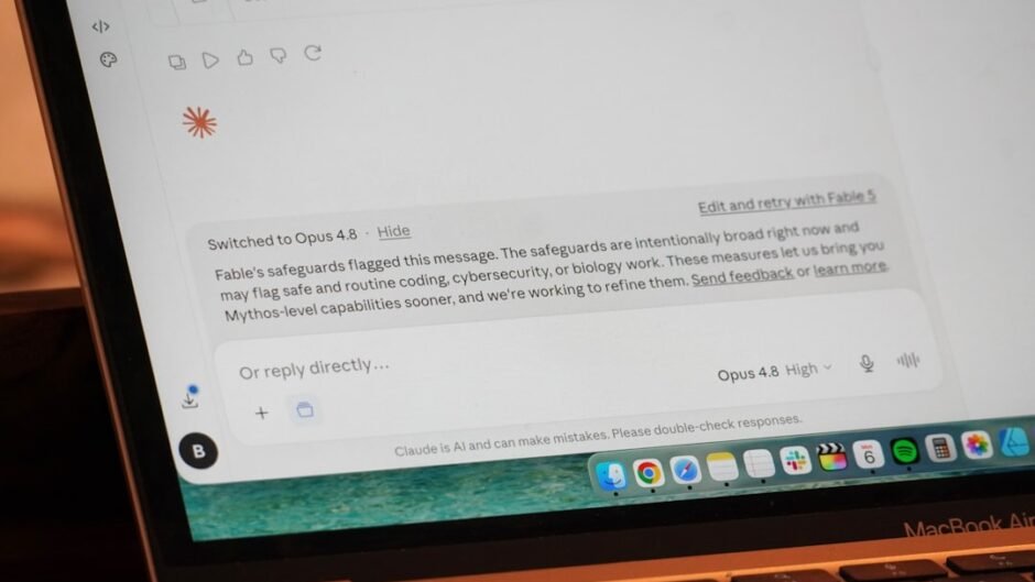 A laptop displaying openai 4.0 chatbot interface.